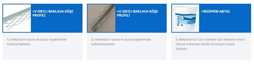 YAPI ALÇISI AKSESUARLARI